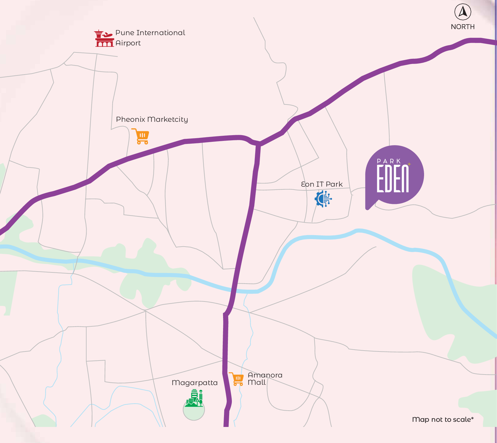 SKA Location map