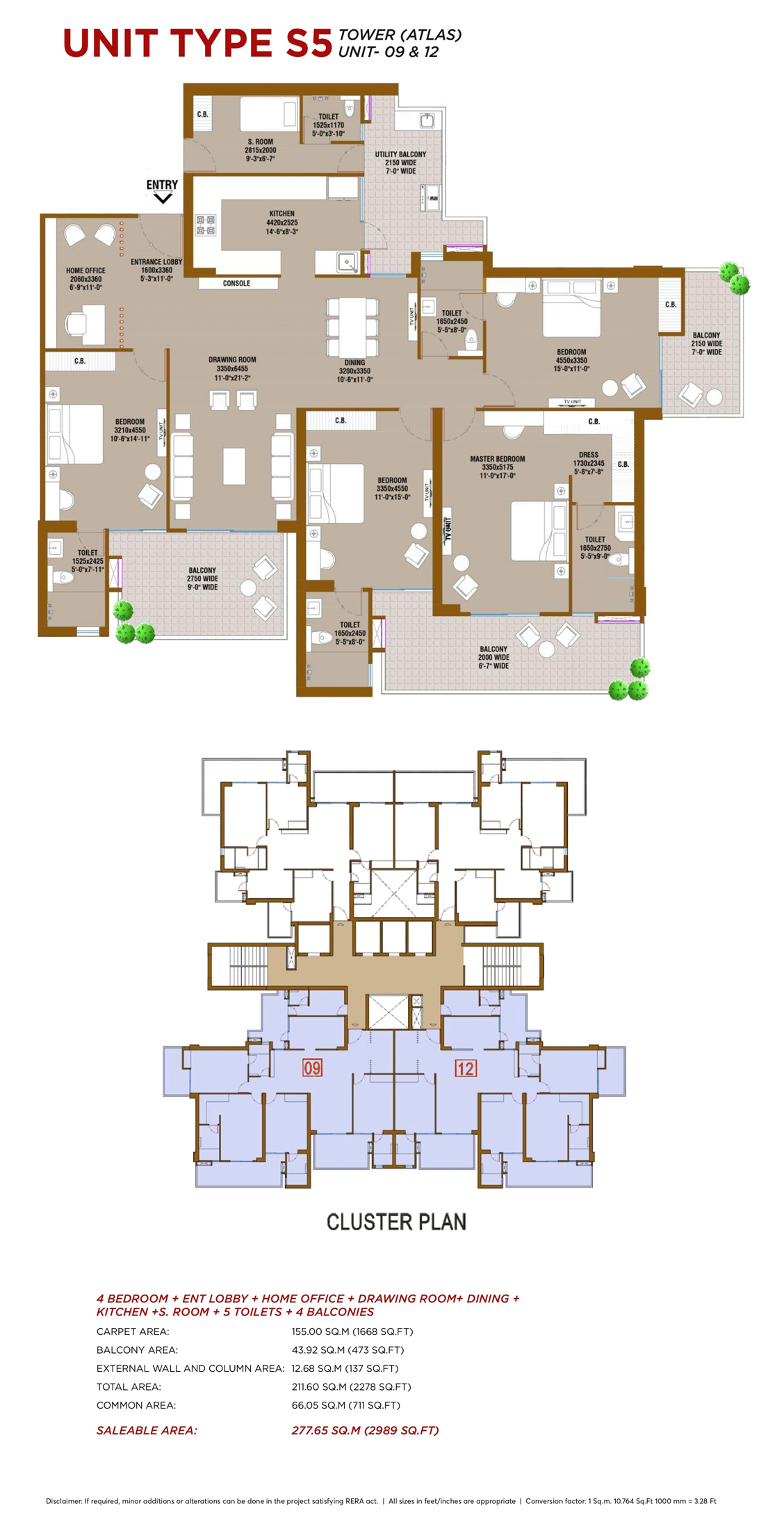 SKA ATLANTIS Floor Plan